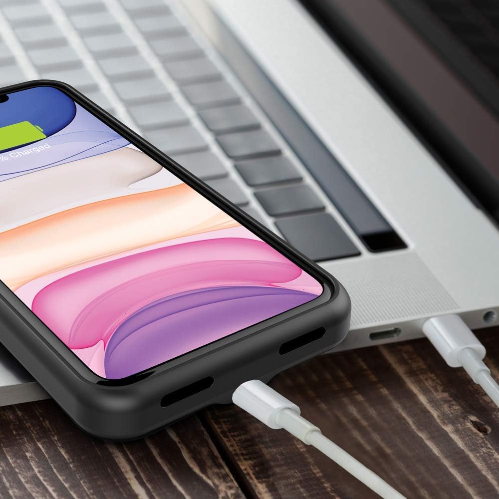 Battery Case for iPhone 15 Pro Max, 15 Plus, 14 Pro Max, 14 Plus, 13 Pro Max, and 12 Pro Max, 7000mAh Wireless Charging Case with 15W Fast Charging Power Bank (BX15PMW)