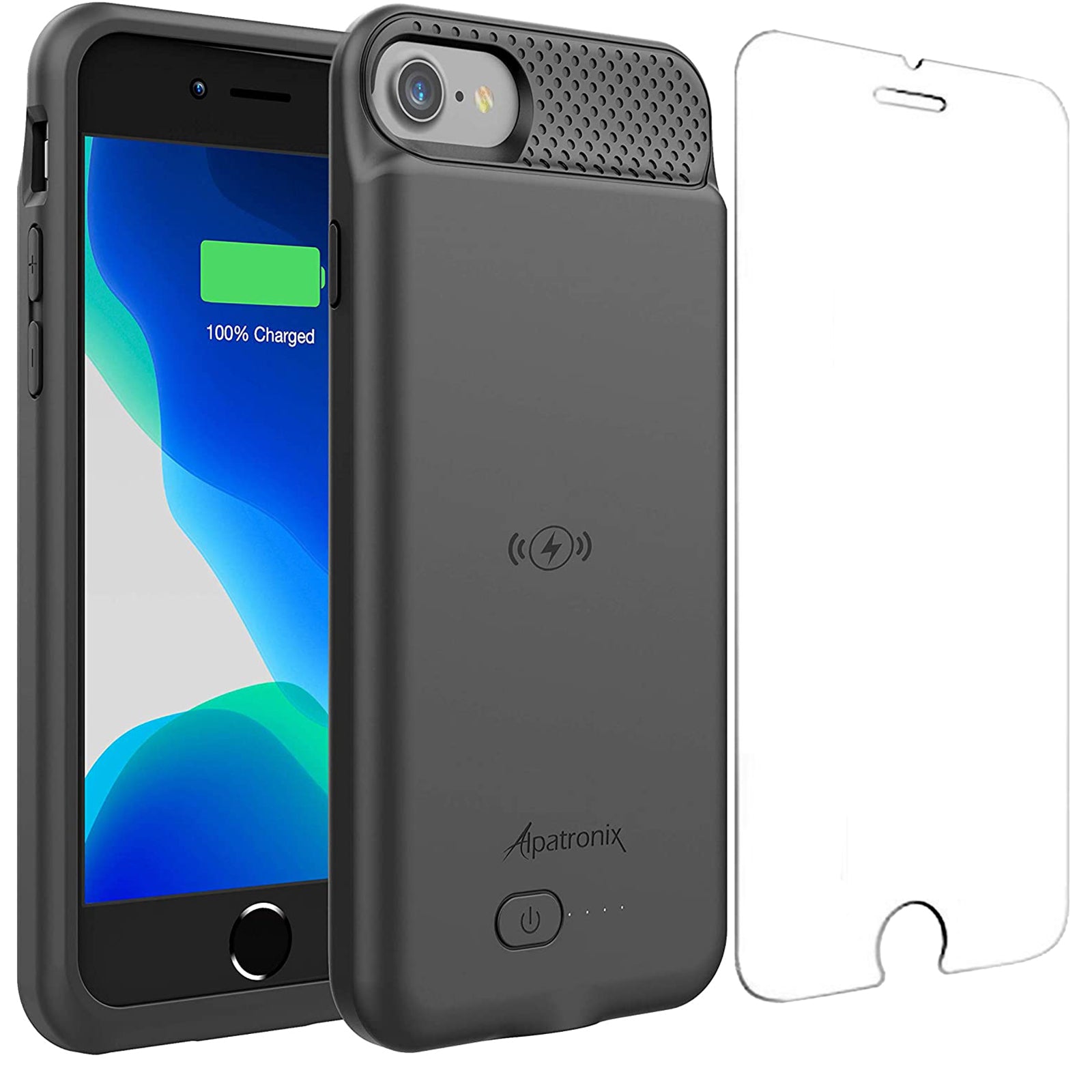 Battery Case - iPhone SE/8/7/6S/6 Wireless Charging – Alpatronix