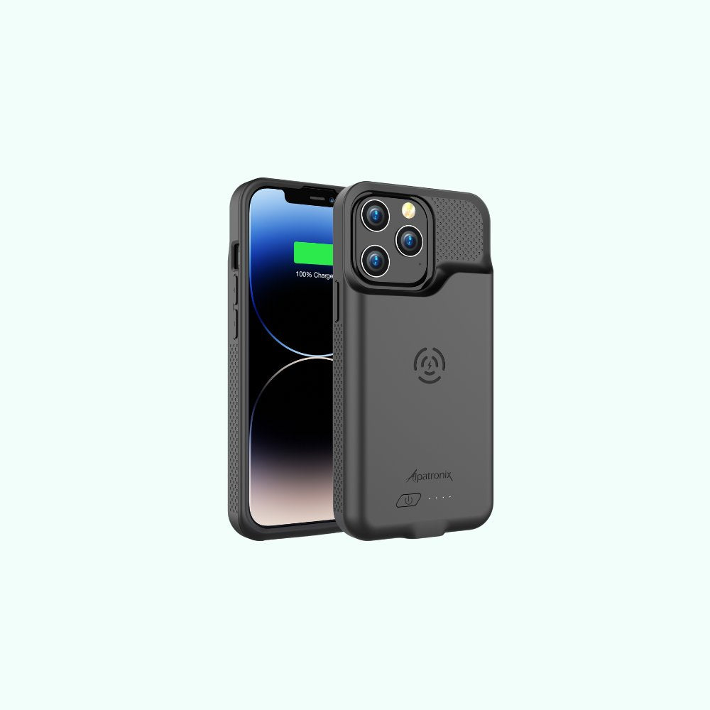 Battery Case - iPhone 15/15 Pro with Wireless Charging – Alpatronix