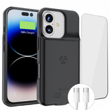 Battery Case for iPhone 17 with Wireless Charging (BX17)