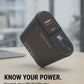 PX320 Portable Charger, Smallest 22.5W 20000mAh USB C in & Out Power Bank Fast Charging, PD 20, LCD Display Phone Battery Pack Compatible with iPhone 17 16 15 14 Pro