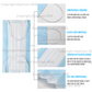Protective Face Mask (95% BFE) - Pack of 50 FDA-Certified Disposable Masks